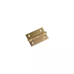 Bisagra estrecha H.Latonado 40x25mm