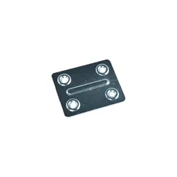 Placa zincada 50x50mm