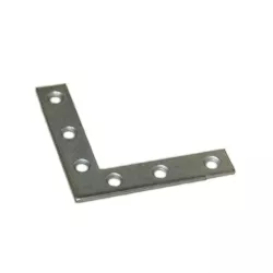Escuadra zinc. canto cuadrado 30x30mm