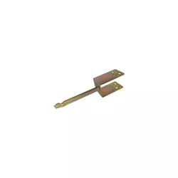 Soporte U pilar 71x70x123x3mm