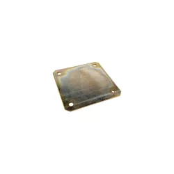 Placa de Fijación para Pilar 155x155x3 mm Bicromatada