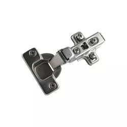 Bisagra Cazoleta 35mm clip Acodada con tacos