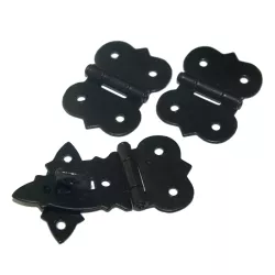 Kit para estuches - Bisagra + Cierre (pala corta)