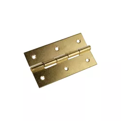 Bisagra estrecha hierro latonado 100x50mm