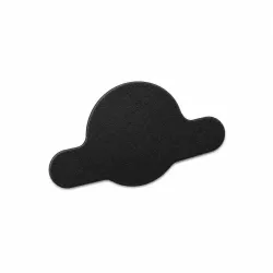 Tapón adhesivo para bisagra Negro